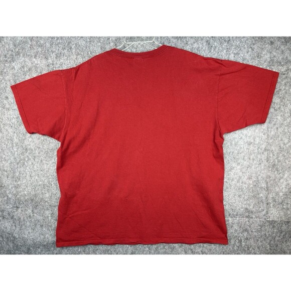 VTG Sin City Motorsports Red T-Shirt Spades Y2K Grunge Size 2XL - Picture 3 of 7